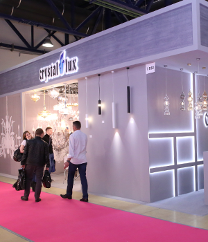 CRYSTAL LUX 70 м2 INTERLIGHT MOSCOW POWERED BY LIGHT+BUILDING 2018 